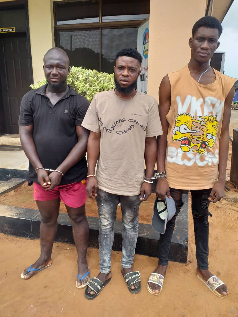 Delta Police Arrest Three Suspects, Recover Firearms